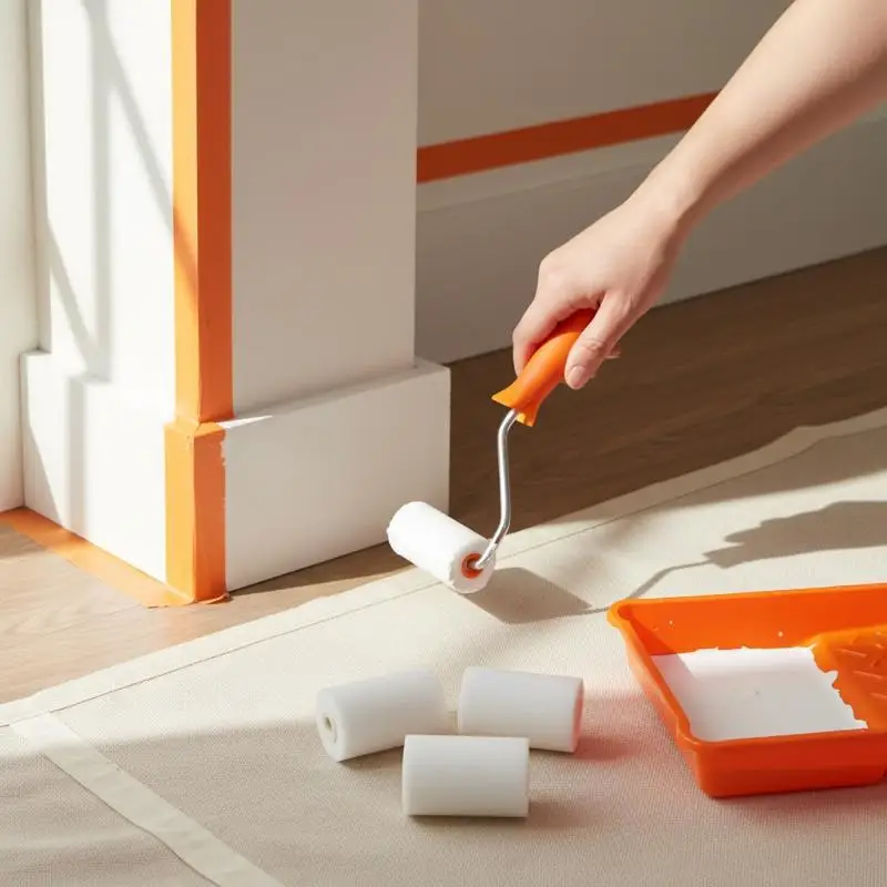 2 Inches Small Paint Roller Kit 6Pcs Foam Rollers Paint Tray Liner for Furniture Cabinets and Decorative Work
2 Inches Small Paint Roller Kit 6Pcs Foam Rollers Paint Tray Liner for Furniture Cabinets and Decorative Work