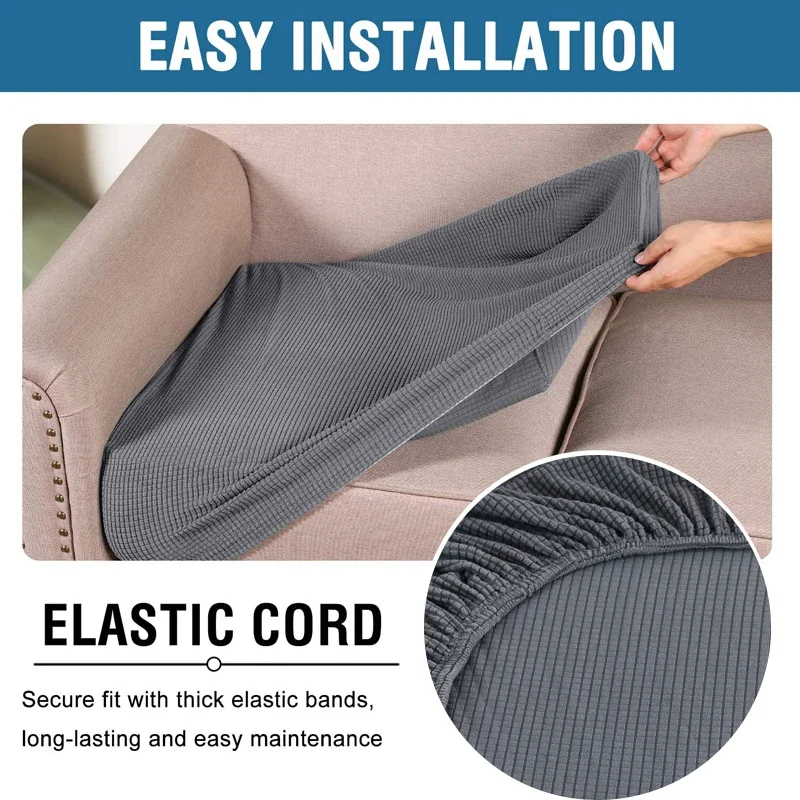 High Stretch Cushion Jacquard Cover Sofa Cushion Furniture Protector for Seat Sofa Slipcover Cover Flexibility
High Stretch Cushion Jacquard Cover Sofa Cushion Furniture Protector for Seat Sofa Slipcover Cover Flexibility
