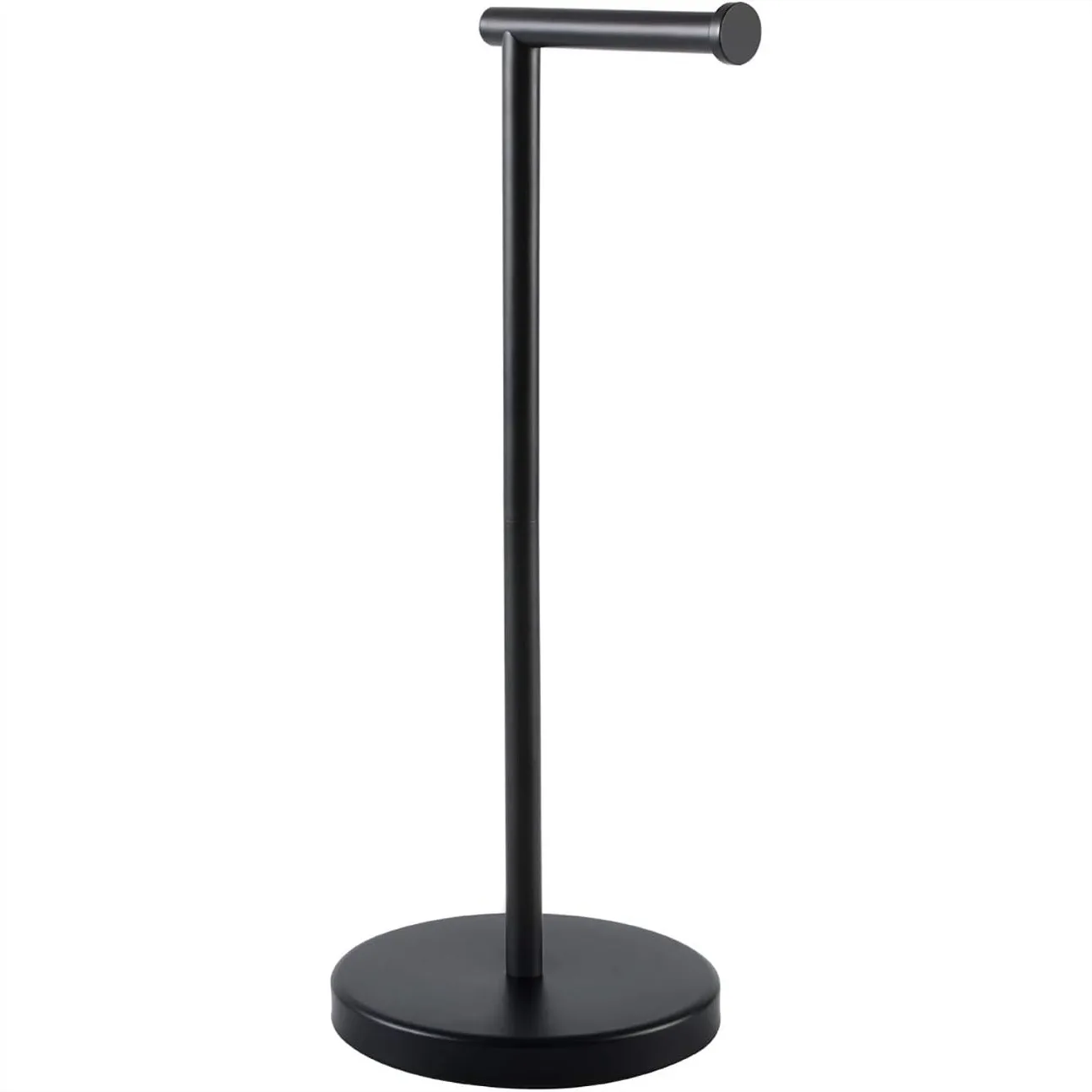 Freestanding Toilet Paper Holder Stand, 20.2" H, Heavy Base, Rustproof Stainless Steel, Matte Black
Freestanding Toilet Paper Holder Stand, 20.2" H, Heavy Base, Rustproof Stainless Steel, Matte Black