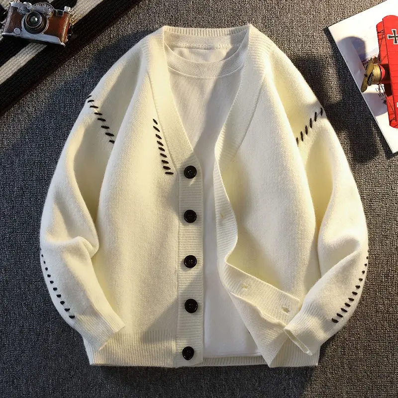 2026 Spring/Summer New Style Fashion-able Versatile Knitted Cardigan Men's Sweater Jacket
2026 Spring/Summer New Style Fashion-able Versatile Knitted Cardigan Men's Sweater Jacket