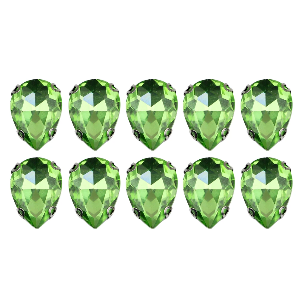 50 Pcs Wedding Shoes Diamond Accessories Sewing Rhinestones Water Drop Teardrop Crystal Claw Glass High Quality Shiny Colors
50 Pcs Wedding Shoes Diamond Accessories Sewing Rhinestones Water Drop Teardrop Crystal Claw Glass High Quality Shiny Colors