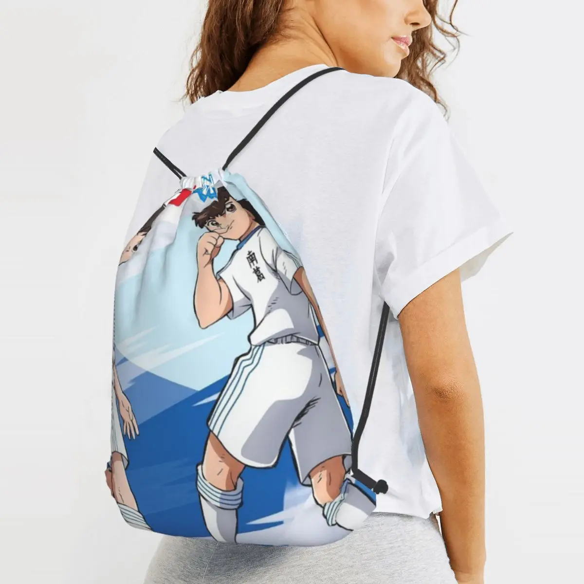 Captains Tsubasas Japan Football Anime Backpacks Portable Drawstring Bundle Pocket Sports Bag Book Bags for Man Woman Students
Captains Tsubasas Japan Football Anime Backpacks Portable Drawstring Bundle Pocket Sports Bag Book Bags for Man Woman Students