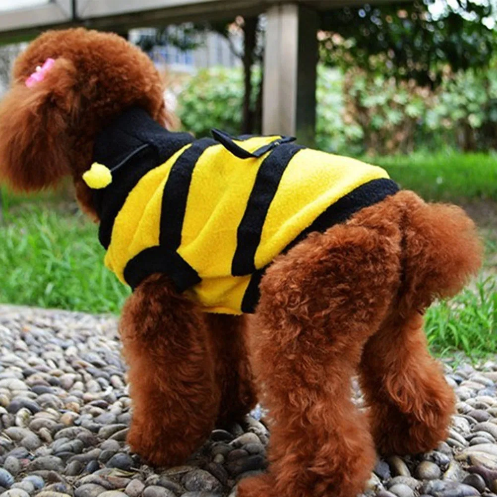 Pet Bee Costume For Small Dogs Halloween Party Cosplay Outfit Clothing Supplies For Poodles Pomeranians Chihuahuas Pugs Puppy
Pet Bee Costume For Small Dogs Halloween Party Cosplay Outfit Clothing Supplies For Poodles Pomeranians Chihuahuas Pugs Puppy