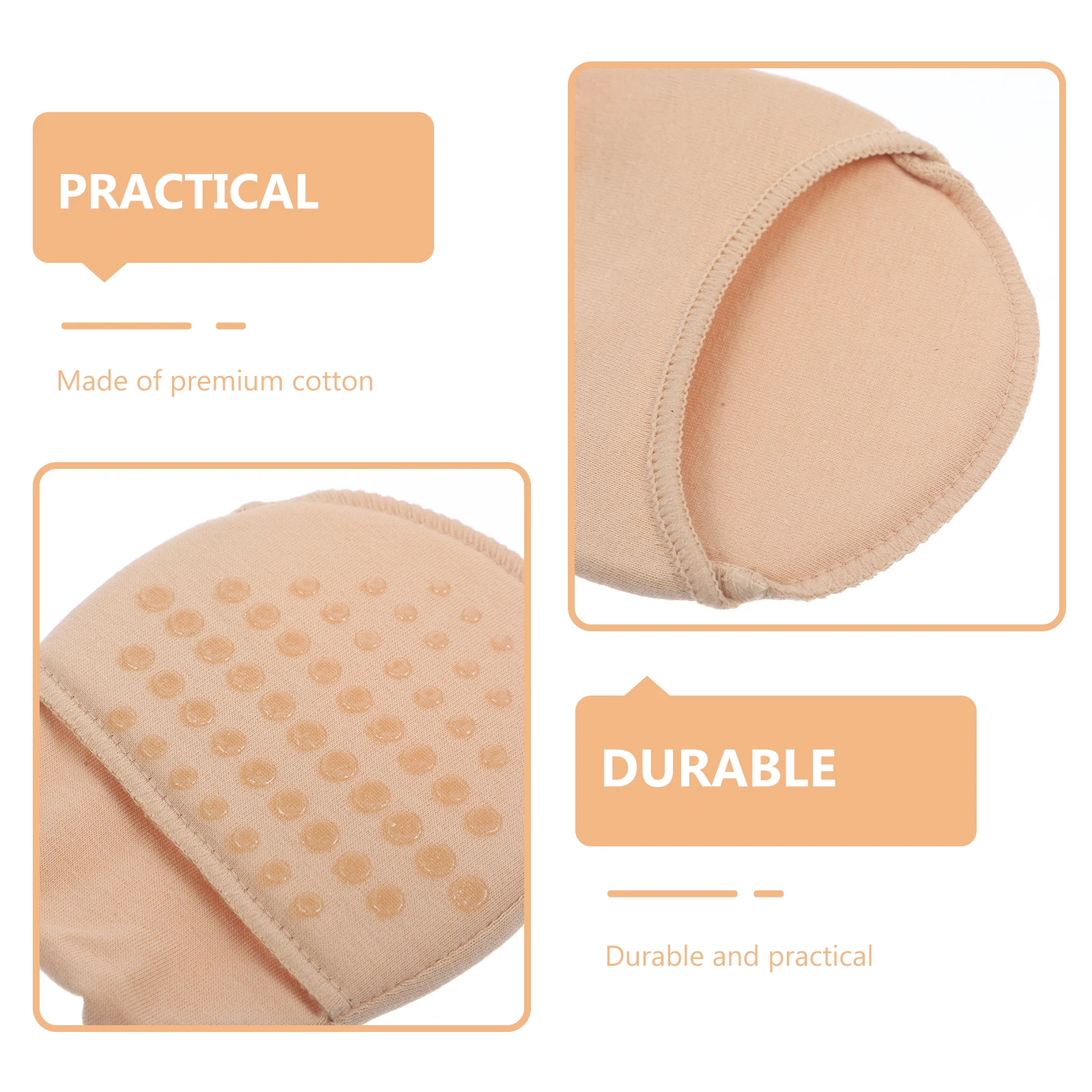 2pcs 2 Pair Toe Topper Half Socks Seamless Invisible Forefoot Cushion Non Slip Silicone Bottom Liner Socks For Women Skin Color
2pcs 2 Pair Toe Topper Half Socks Seamless Invisible Forefoot Cushion Non Slip Silicone Bottom Liner Socks For Women Skin Color
