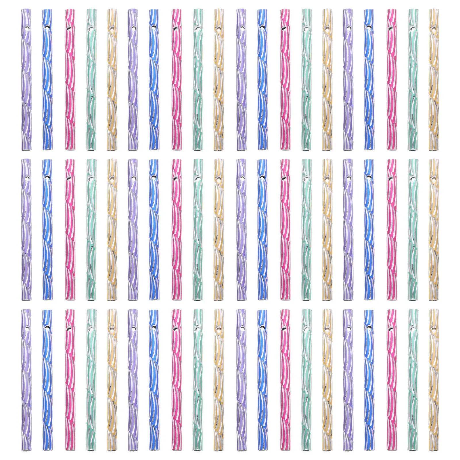 100pcs Wind Chime Tubes DIY Metal Aluminum Oxide Sturdy Pre drilled Hanging Parts Accessories Outdoor Decor Garden Park
100pcs Wind Chime Tubes DIY Metal Aluminum Oxide Sturdy Pre drilled Hanging Parts Accessories Outdoor Decor Garden Park
