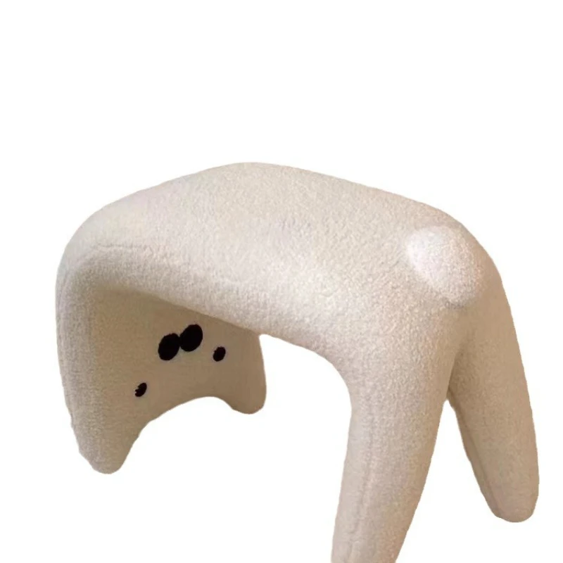 Cat makeup stool door shoe change living room low stool animal modeling seat lamb wool entrance
Cat makeup stool door shoe change living room low stool animal modeling seat lamb wool entrance