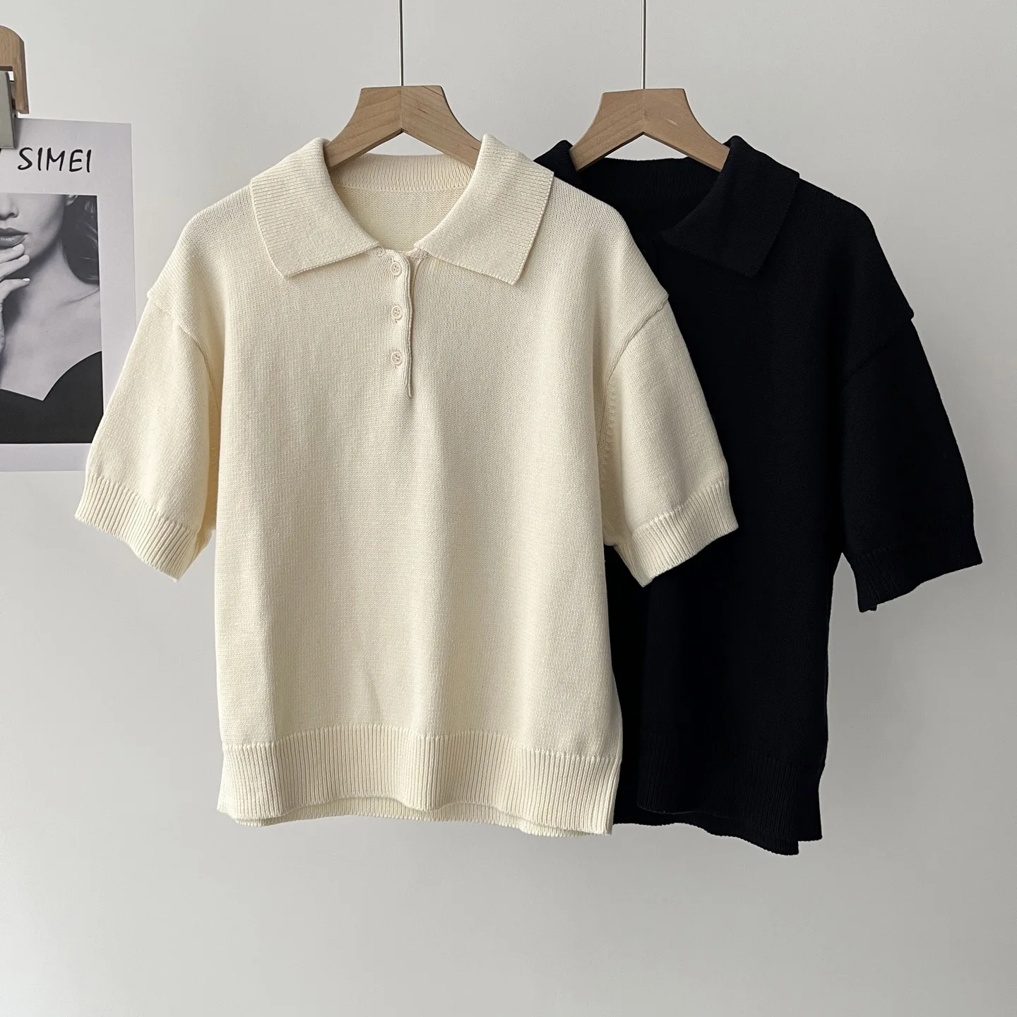 Women's Workplace Smart Commuter Short Sleeve Knitted Polo Shirt Spring 16a-2465
Women's Workplace Smart Commuter Short Sleeve Knitted Polo Shirt Spring 16a-2465