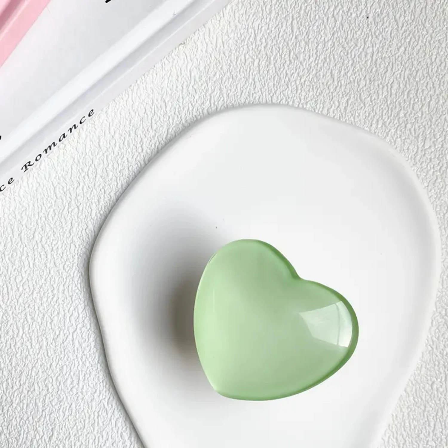 Practical, Stylish and Durable Clear Transparent 3D Glass Epoxy Crystal Heart Phone Bracket Stand Grip - Unique Holder for iPhon
Practical, Stylish and Durable Clear Transparent 3D Glass Epoxy Crystal Heart Phone Bracket Stand Grip - Unique Holder for iPhon