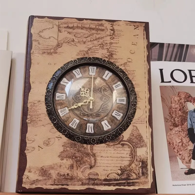 Books Stylish Table Clocks Wooden Minimalist Elegant Luxury Desk Clocks Aesthetic Mini Clock Vintage Watches Home Decoration
Books Stylish Table Clocks Wooden Minimalist Elegant Luxury Desk Clocks Aesthetic Mini Clock Vintage Watches Home Decoration