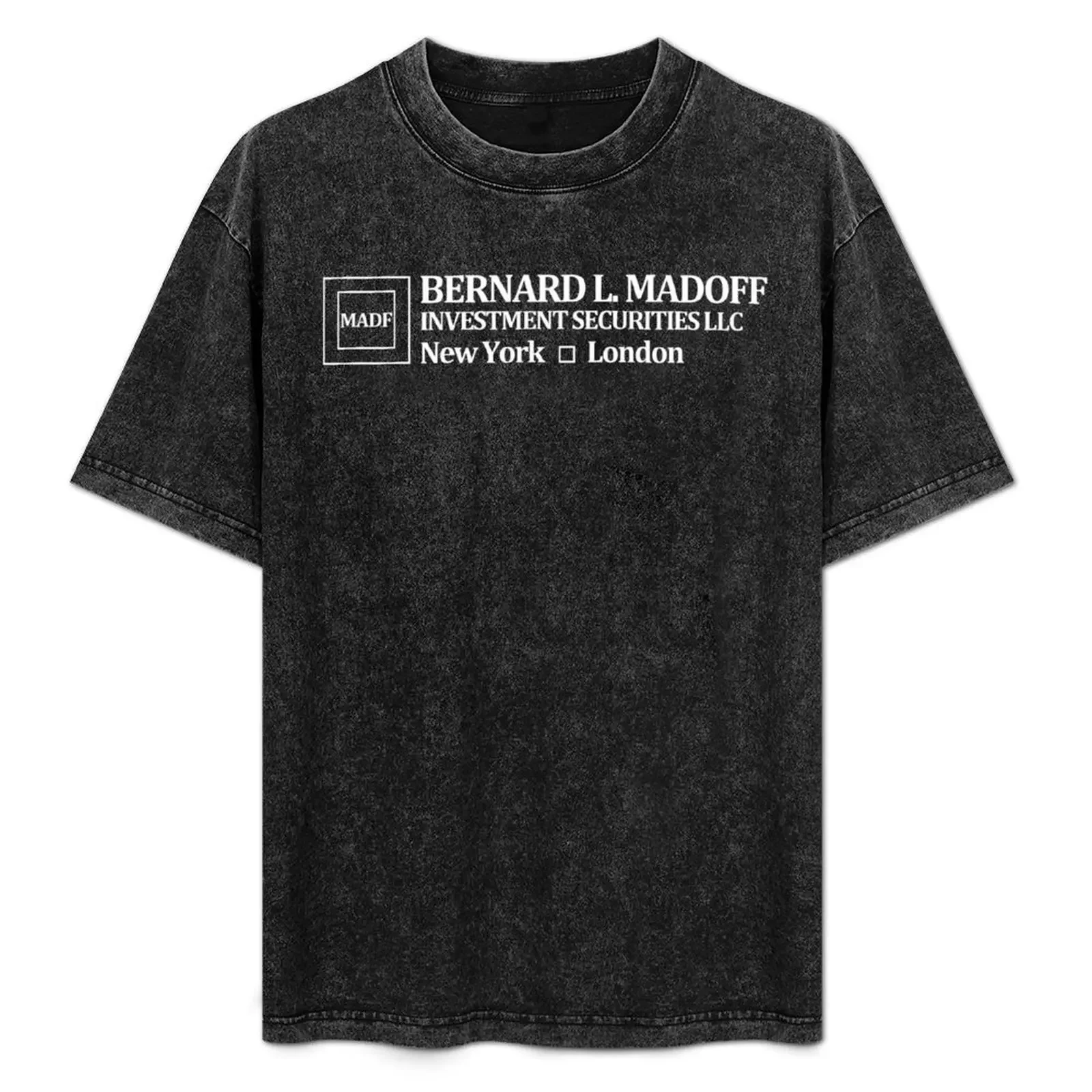 Bernard L. Madoff Investement Securities LLC T-Shirt Fashion Pattern Printed Tee Shirt
Bernard L. Madoff Investement Securities LLC T-Shirt Fashion Pattern Printed Tee Shirt