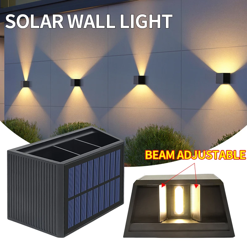 LED Solar Wall Light Garden Decoration Outdoor Waterproof Wall Lamp Up and Down Luminous Solar Powered Lights for Yard Porch
LED Solar Wall Light Garden Decoration Outdoor Waterproof Wall Lamp Up and Down Luminous Solar Powered Lights for Yard Porch