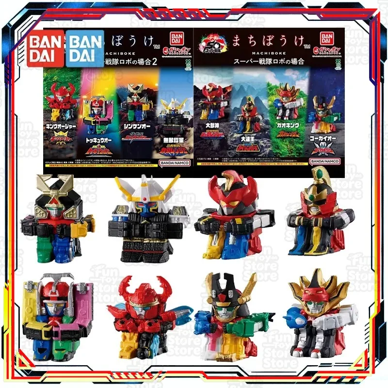 Коллекционная фигурка Bandai Machiboke Super Sentai Robo No Baai 1/2, игрушка для мальчиков и девочек, подарок, украшение, оригинал Bandai
Коллекционная фигурка Bandai Machiboke Super Sentai Robo No Baai 1/2, игрушка для мальчиков и девочек, подарок, украшение, оригинал Bandai