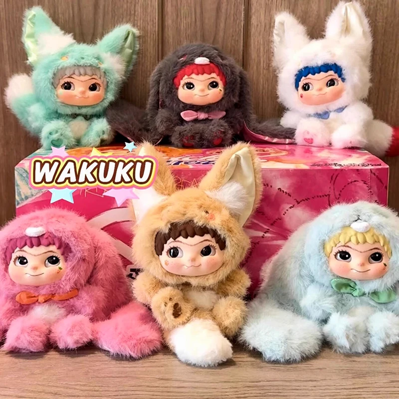 Wakuku Fox & Bunny Trickor Treat Blind Box Cute Wakuku Плюшевая кукла Mystery Box Fox Bunny Аниме Игрушка Брелок Сумка-сюрприз Детский подарок
Wakuku Fox & Bunny Trickor Treat Blind Box Cute Wakuku Плюшевая кукла Mystery Box Fox Bunny Аниме Игрушка Брелок Сумка-сюрприз Детский подарок