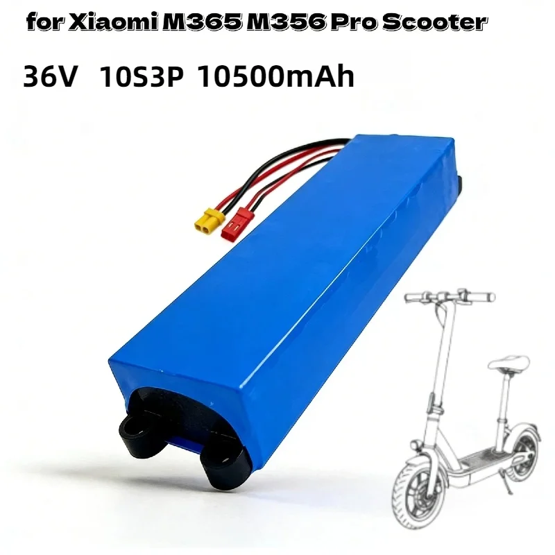 36V 10.5Ah 10S3P Waterproof Rechargeable Lithium Battery High Capacity Durable Replacement for Xiaomi M365 M365 Pro Scooter
36V 10.5Ah 10S3P Waterproof Rechargeable Lithium Battery High Capacity Durable Replacement for Xiaomi M365 M365 Pro Scooter