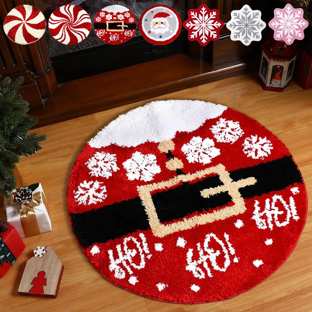 2025 Christmas Luxury Round Carpet Thickened Imitation Cashmere Mat Bathroom Absorbent Non-slip Carpet New Year Party Decoration
2025 Christmas Luxury Round Carpet Thickened Imitation Cashmere Mat Bathroom Absorbent Non-slip Carpet New Year Party Decoration