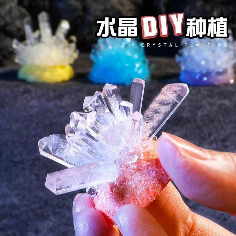 Crystal Planting Diy Scientific Experiment Set Fun, Parent-Child Communication On Chemical Crystallization Principles
Crystal Planting Diy Scientific Experiment Set Fun, Parent-Child Communication On Chemical Crystallization Principles