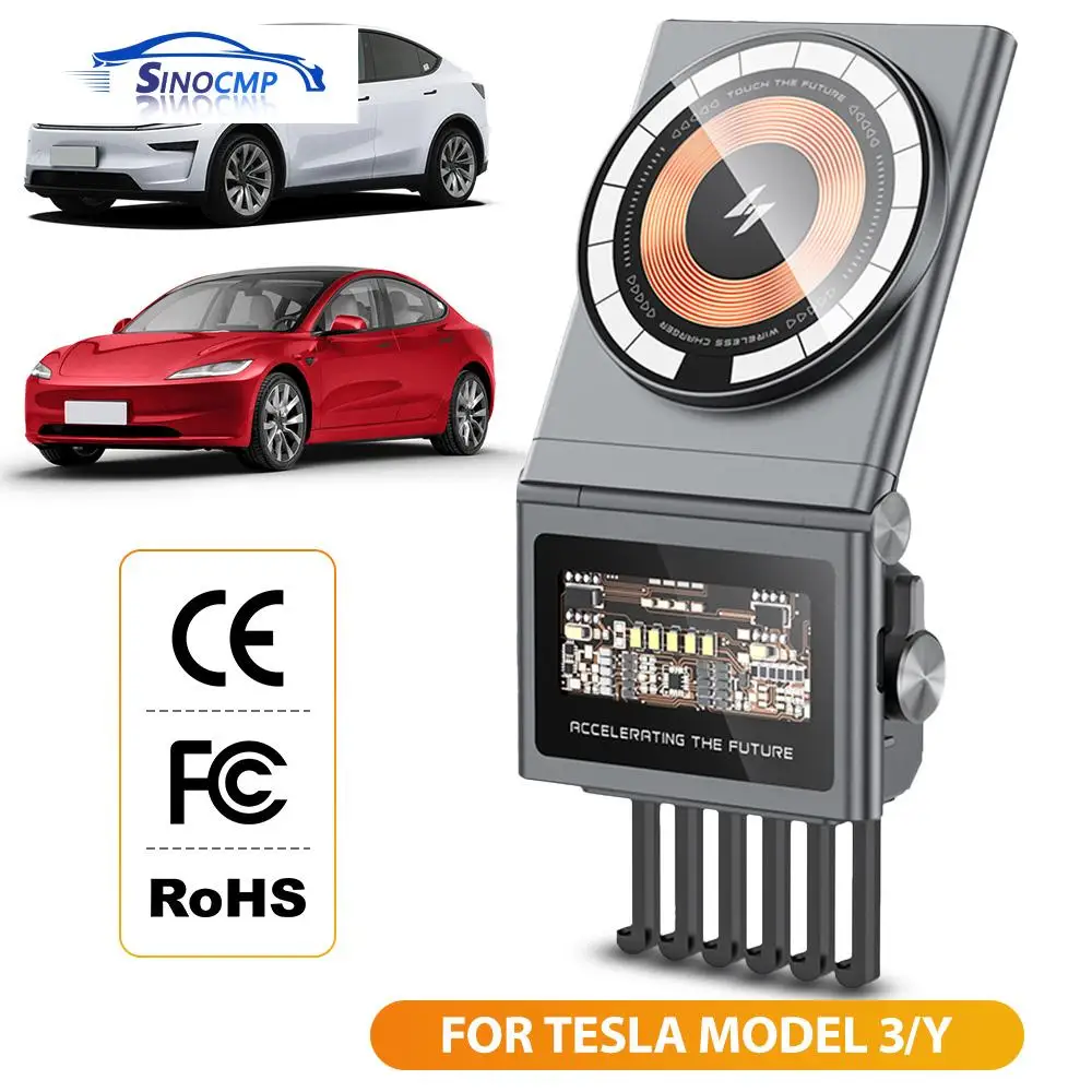 1 PC Magnetic Car Phone Holder For Tesla Model 3 Model Y 15W Wireless Charging Stand MagSafe Car Mount Car Replacement Parts
1 PC Magnetic Car Phone Holder For Tesla Model 3 Model Y 15W Wireless Charging Stand MagSafe Car Mount Car Replacement Parts