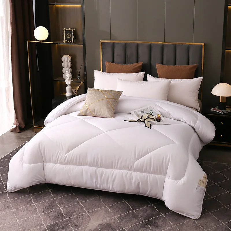 Thickened Winter Quilt Double Person Single Person Student Dormitory Air Conditioner Warmth Cotton Quilt All Seasons Fiber Fill
Thickened Winter Quilt Double Person Single Person Student Dormitory Air Conditioner Warmth Cotton Quilt All Seasons Fiber Fill