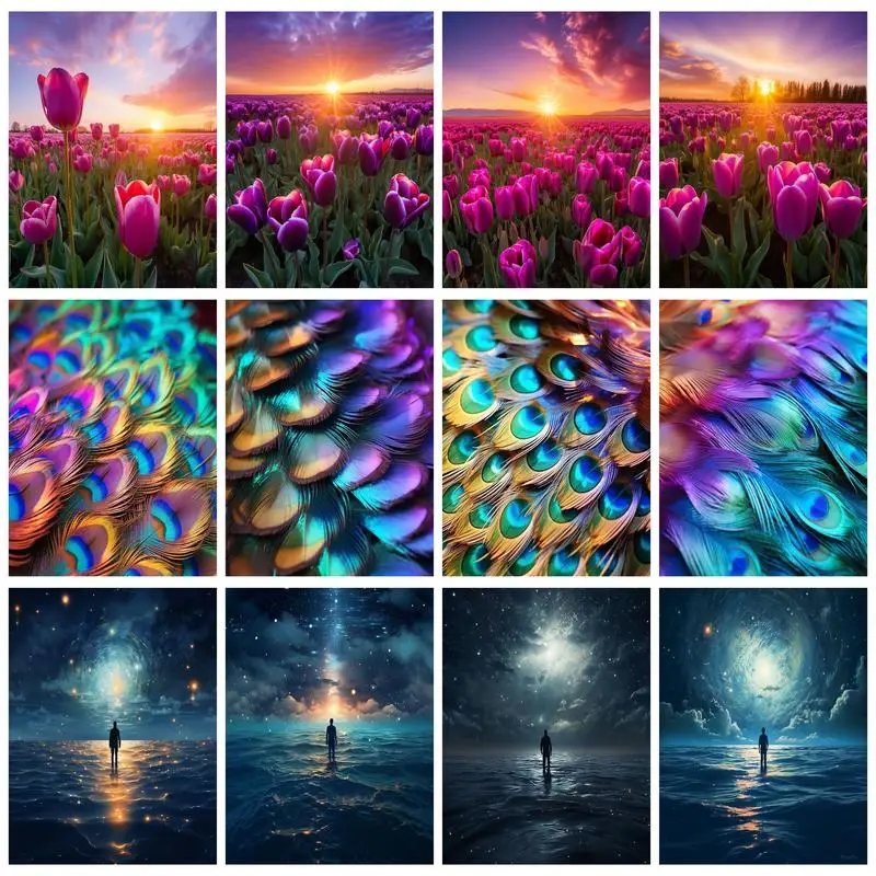 RUOPOTY Diamond Painting Flower Mosaic Embroidery Rhinestone Pictures Wall Decor Gift
RUOPOTY Diamond Painting Flower Mosaic Embroidery Rhinestone Pictures Wall Decor Gift