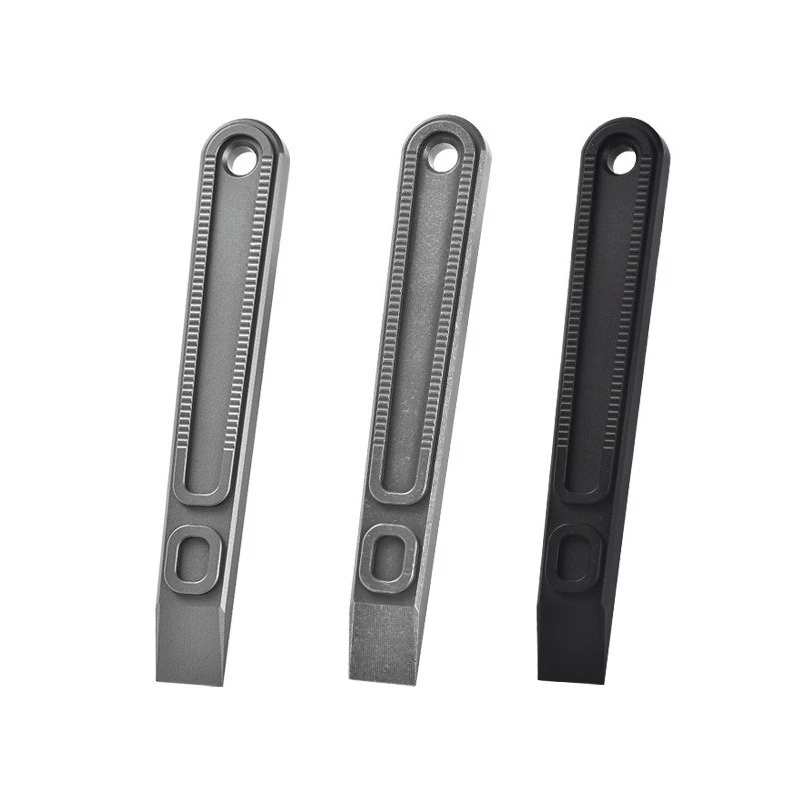 TC4 titanium alloy lightweight crowbar outdoor camping portable multi-functional screwdriver
TC4 titanium alloy lightweight crowbar outdoor camping portable multi-functional screwdriver