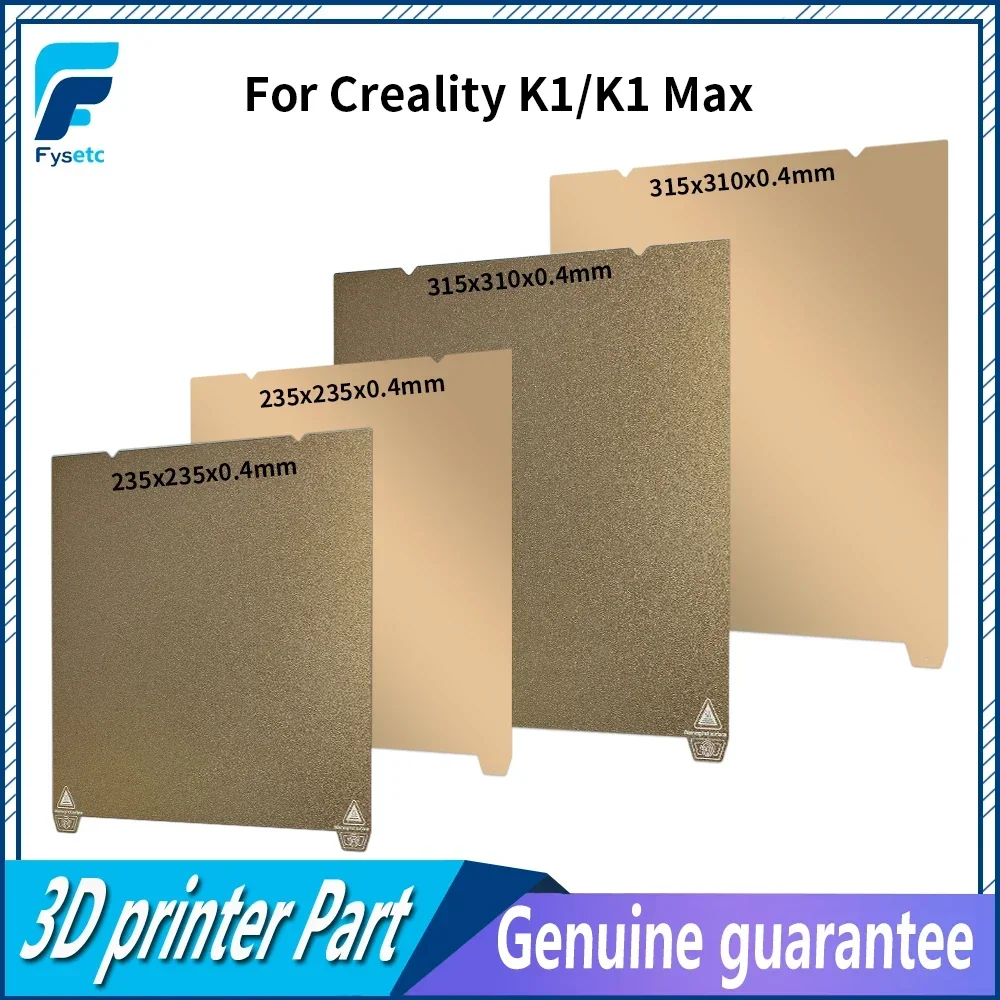 Для Creality K1/K1 MAX Ender 3 S1 Pro Ender3 S1/5 S1 стальная пластина с текстурой PEI Spring стальная листовая пластина гладкая поверхность
Для Creality K1/K1 MAX Ender 3 S1 Pro Ender3 S1/5 S1 стальная пластина с текстурой PEI Spring стальная листовая пластина гладкая поверхность