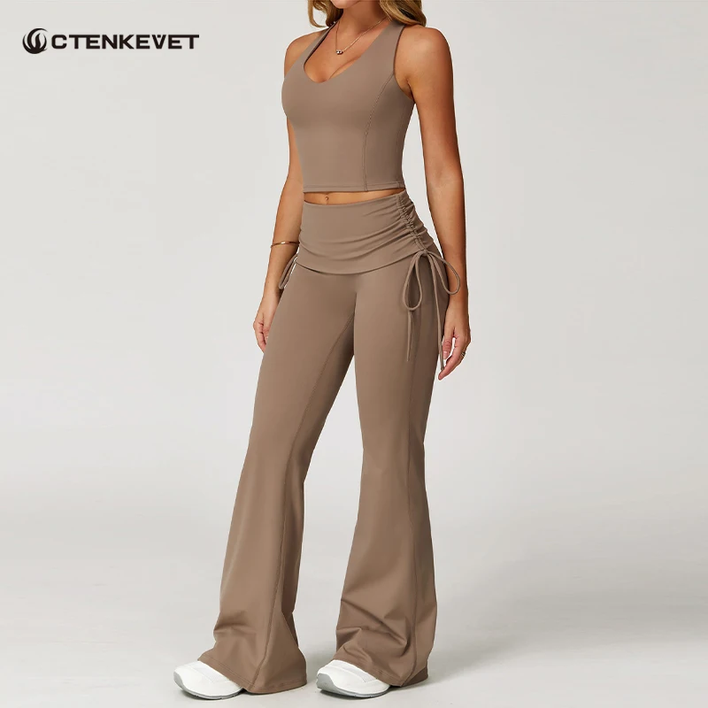 Ctenkevet New Women's Sports Vest Suit Two Gym Suit Female Outdoor Quick-Dry Sportswear Sport Outfit For Woman Workout Yoga Sets
Ctenkevet New Women's Sports Vest Suit Two Gym Suit Female Outdoor Quick-Dry Sportswear Sport Outfit For Woman Workout Yoga Sets