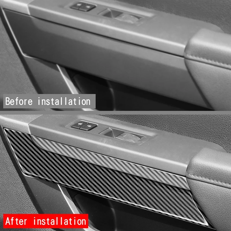 Car Door Inner Handle Panel Decoration Frame Cover Car Accessories Carbon Fiber Pattern For Toyota 2022-2023
Car Door Inner Handle Panel Decoration Frame Cover Car Accessories Carbon Fiber Pattern For Toyota 2022-2023