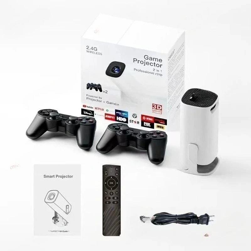 Cross-border new game version projector HY300/P30/HY320/S40 4K Android 13 high definition game console
Cross-border new game version projector HY300/P30/HY320/S40 4K Android 13 high definition game console