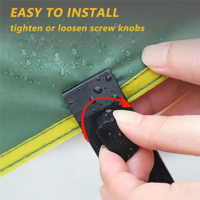 IALJ-36 Pcs Tarp Clips Heavy Duty Lock Grip, Tarp Clamps, Fit For Camping Tent,Awnings, Car Cover,Pool Cover, Boat Cover
IALJ-36 Pcs Tarp Clips Heavy Duty Lock Grip, Tarp Clamps, Fit For Camping Tent,Awnings, Car Cover,Pool Cover, Boat Cover