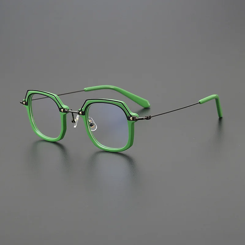 Originality Design Square Orange Fashion Eyeglasses Acetate Titanium Extra-light Ladies and Men Handmade Glasses with Case
Originality Design Square Orange Fashion Eyeglasses Acetate Titanium Extra-light Ladies and Men Handmade Glasses with Case