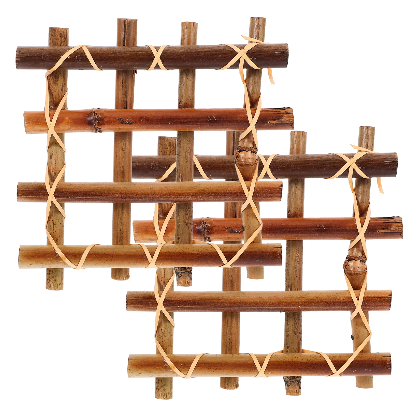 2pcs Bamboo Fence Garden Borders Miniature Landscape Accessories Flower Bed Edging Decorations Sturdy Grid Design
2pcs Bamboo Fence Garden Borders Miniature Landscape Accessories Flower Bed Edging Decorations Sturdy Grid Design