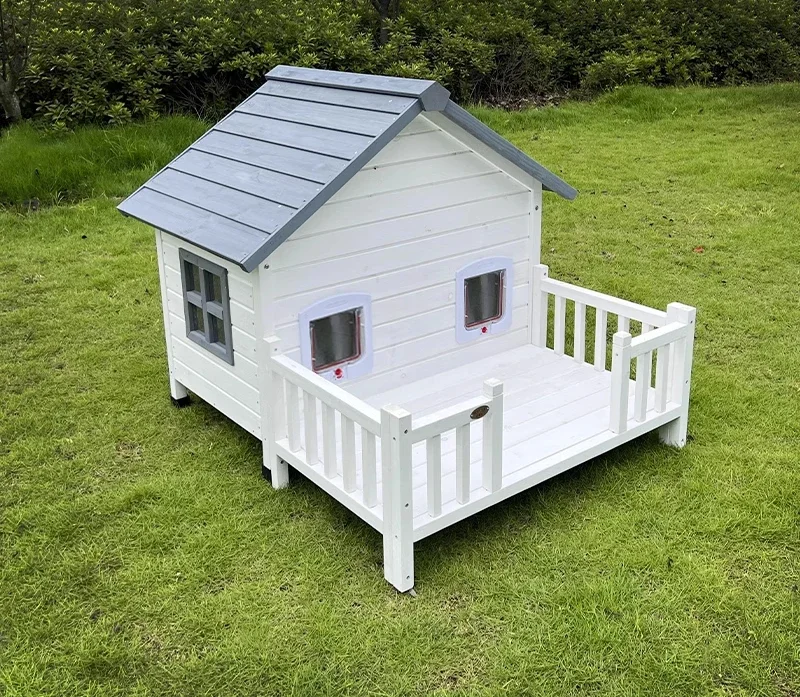 Outdoor solid wood balcony luxury stray cat house villa rain-proof large space universal in all seasons
Outdoor solid wood balcony luxury stray cat house villa rain-proof large space universal in all seasons