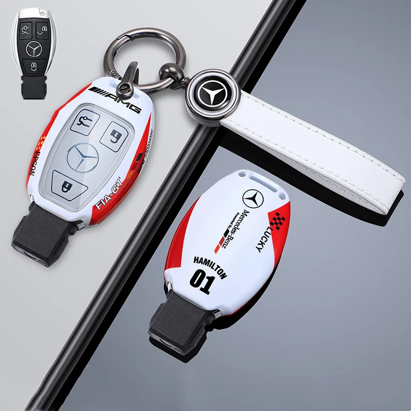 Keychain Accessory Racing Style Design Car Key Shell Bag For Mercedes Benz A B C E R Class GLS GLA GLK GLC CLS CLA AMG W205 W212
Keychain Accessory Racing Style Design Car Key Shell Bag For Mercedes Benz A B C E R Class GLS GLA GLK GLC CLS CLA AMG W205 W212