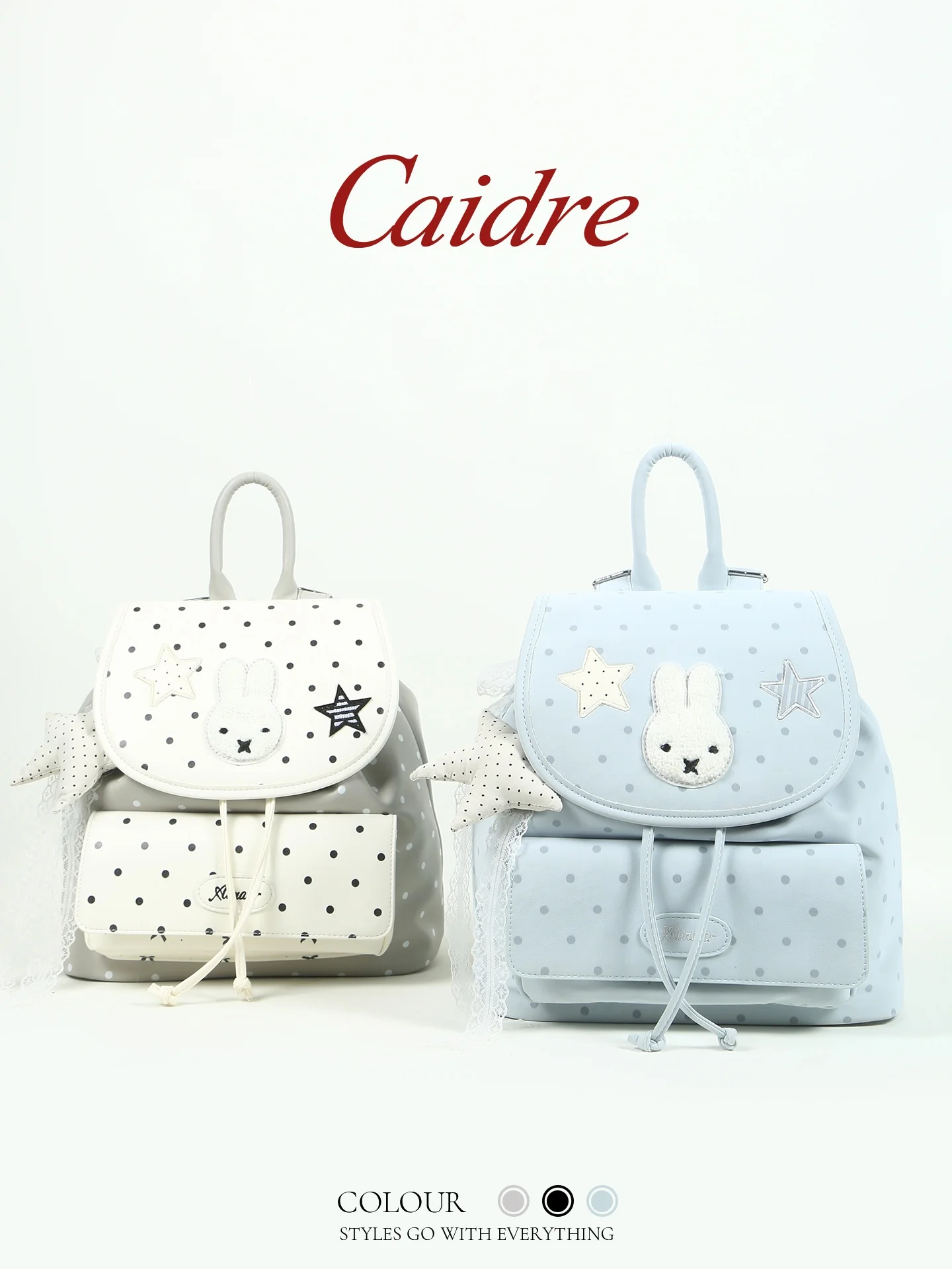 Caidre Polka Dot Rabbit Design Lightweight Dual Shoulder Bag Ideal for Commuting Traveling And Birthday Gifts for Teenage Girls
Caidre Polka Dot Rabbit Design Lightweight Dual Shoulder Bag Ideal for Commuting Traveling And Birthday Gifts for Teenage Girls