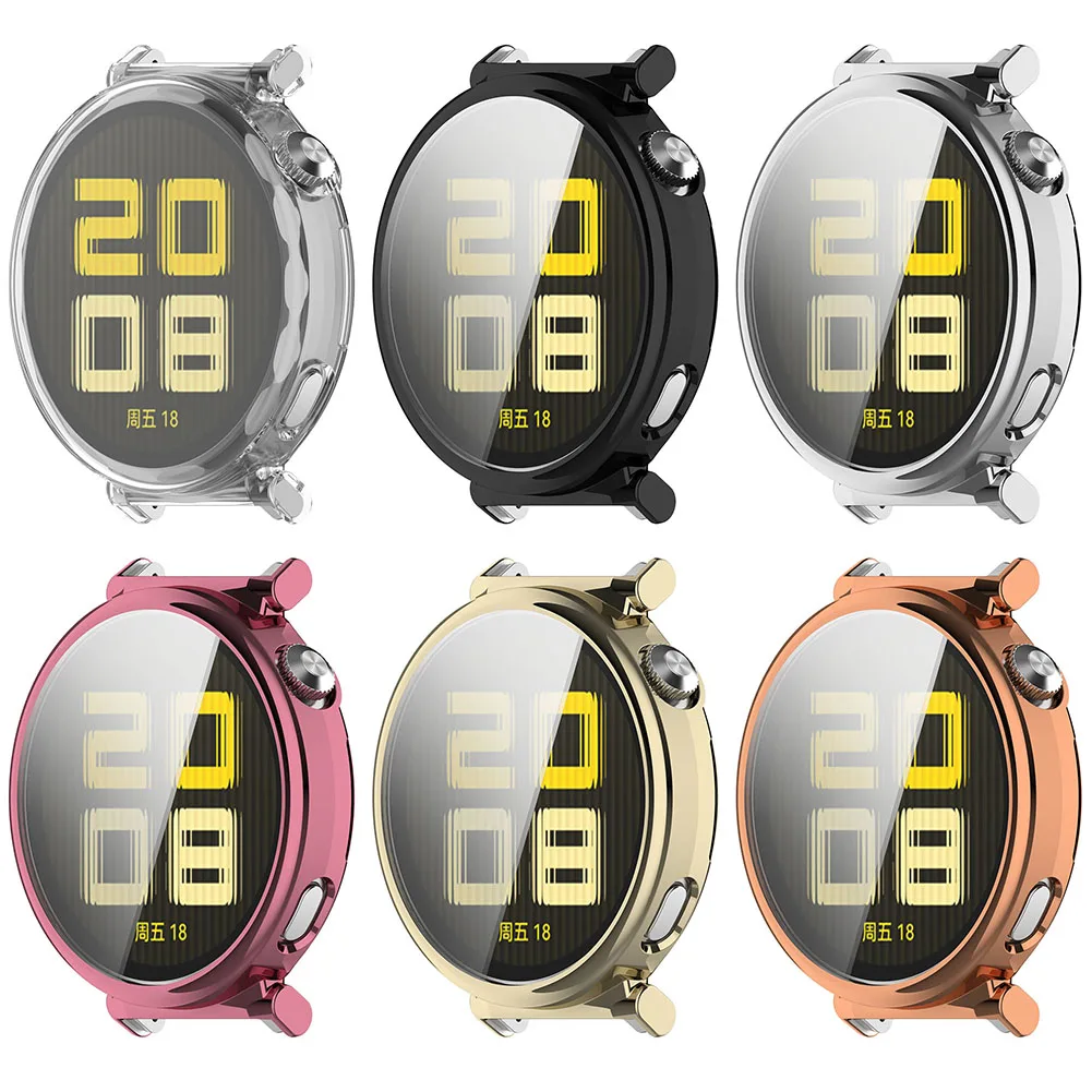 Мягкий чехол из ТПУ, универсальная защитная накладка из ТПУ, защитная пленка для экрана, чехол-бампер для Huawei Watch GT5 Pro 42 мм/46 мм
Мягкий чехол из ТПУ, универсальная защитная накладка из ТПУ, защитная пленка для экрана, чехол-бампер для Huawei Watch GT5 Pro 42 мм/46 мм