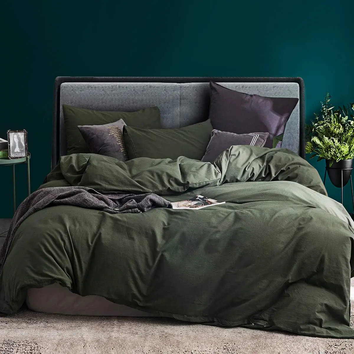 3 Pieces Duvet Cover King 100% Washed Cotton 1 Duvet Cover with Zipper and 2 Pillowcases, Ultra Soft and Easy Care Breathable
3 Pieces Duvet Cover King 100% Washed Cotton 1 Duvet Cover with Zipper and 2 Pillowcases, Ultra Soft and Easy Care Breathable