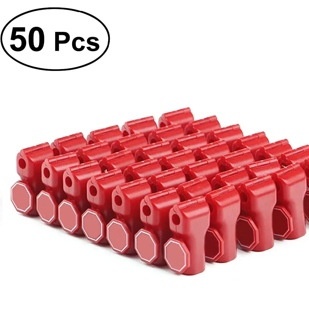 50Pcs Plastic Peg Hook Locks Anti-Theft Retail Security for Pegboard Slatwall Display Magnetic Unlocking Retail
50Pcs Plastic Peg Hook Locks Anti-Theft Retail Security for Pegboard Slatwall Display Magnetic Unlocking Retail