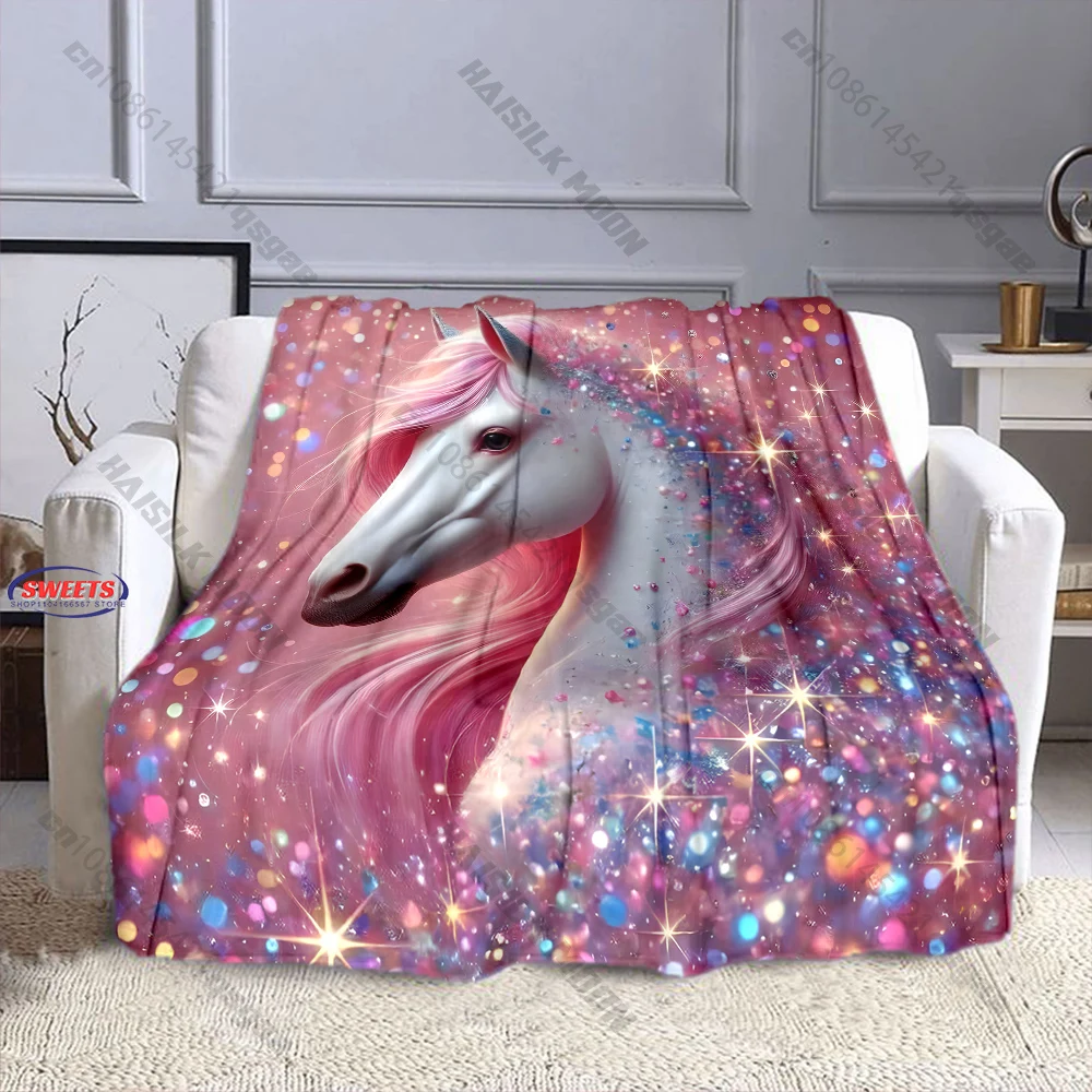 Unicorn Sparkle Fantasy Blanket Multiple sizes kid's and adults' bedroom living room sofa decor blanket, Exquisite gift
Unicorn Sparkle Fantasy Blanket Multiple sizes kid's and adults' bedroom living room sofa decor blanket, Exquisite gift