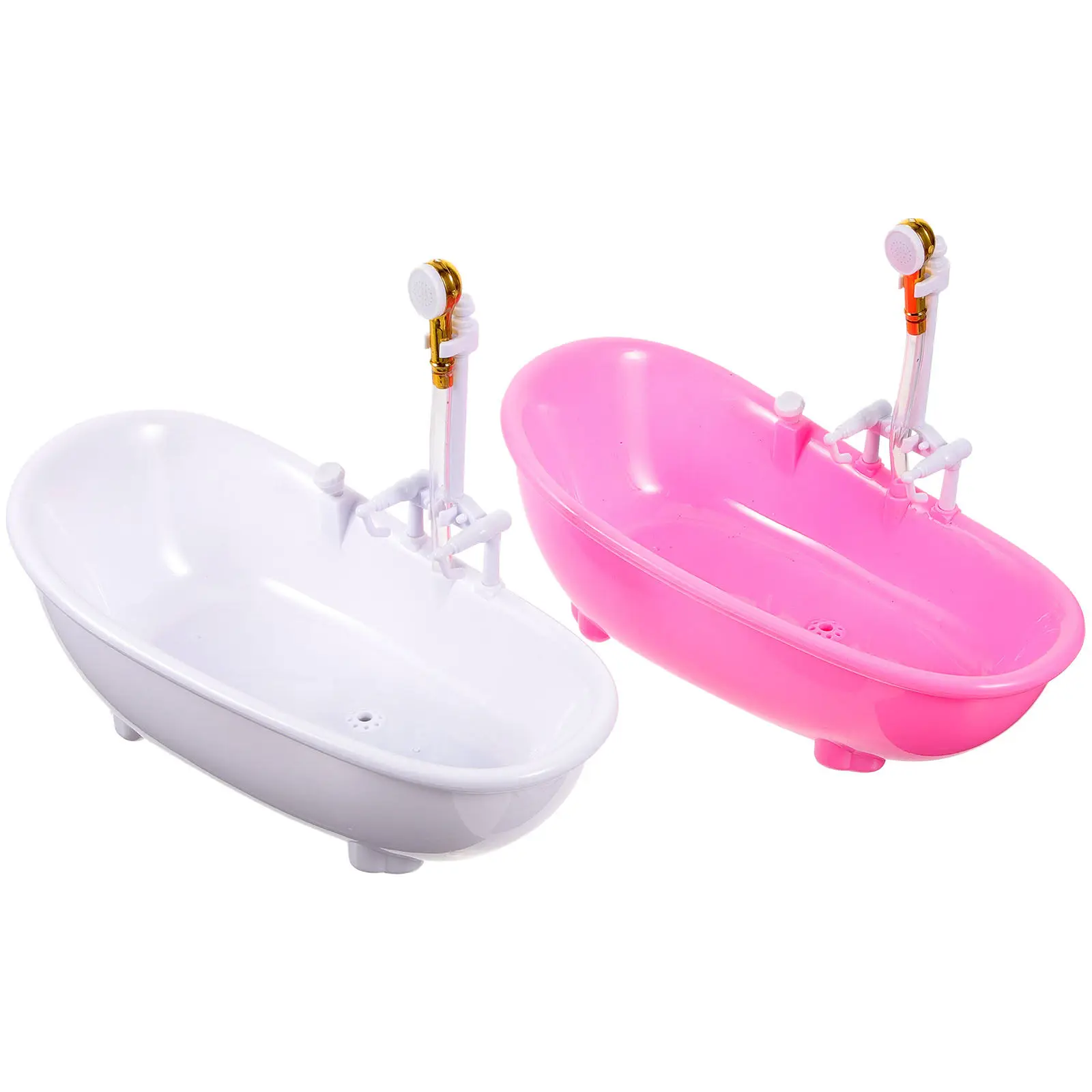 2 шт. прочных пластиковых мини-ванночек для кукольных домиков, миниатюрный декор с функцией распыления воды, аксессуар для творчества
2 шт. прочных пластиковых мини-ванночек для кукольных домиков, миниатюрный декор с функцией распыления воды, аксессуар для творчества