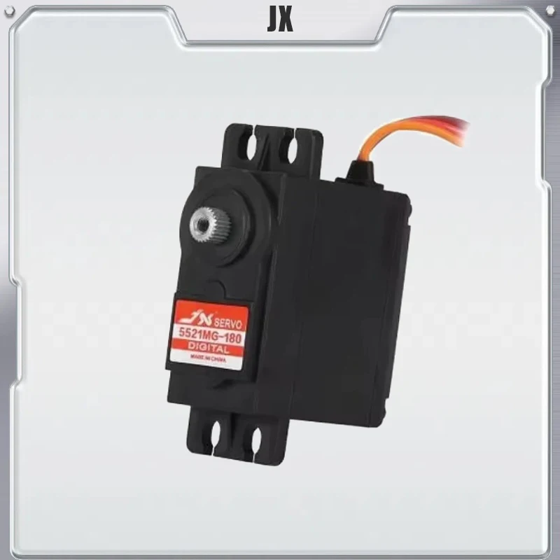 JX Servo PDI-5521MG 4.8-6V 20KG High Precision Metal Gear Digital Standard Servo 180 Degree for RC Car Helicopter Boat Airplane
JX Servo PDI-5521MG 4.8-6V 20KG High Precision Metal Gear Digital Standard Servo 180 Degree for RC Car Helicopter Boat Airplane