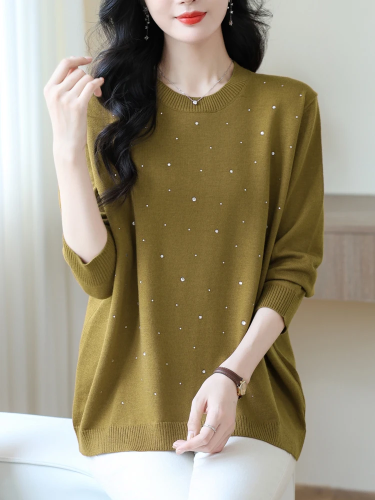 Sweater Woman Autumn Winter Pullover Femme Womens Clothing Long Sleeve Top Casual Knitwear Sweaters
Sweater Woman Autumn Winter Pullover Femme Womens Clothing Long Sleeve Top Casual Knitwear Sweaters