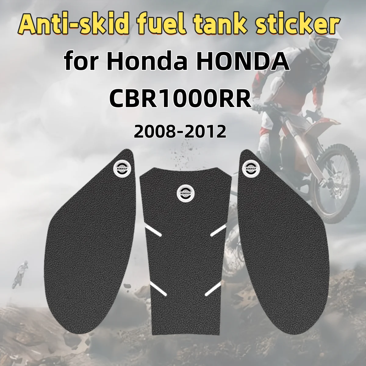 motorcycle fuel tank stickers, non-slip and wear-resistant for Honda HONDA CBR1000RR 2008-2012
motorcycle fuel tank stickers, non-slip and wear-resistant for Honda HONDA CBR1000RR 2008-2012