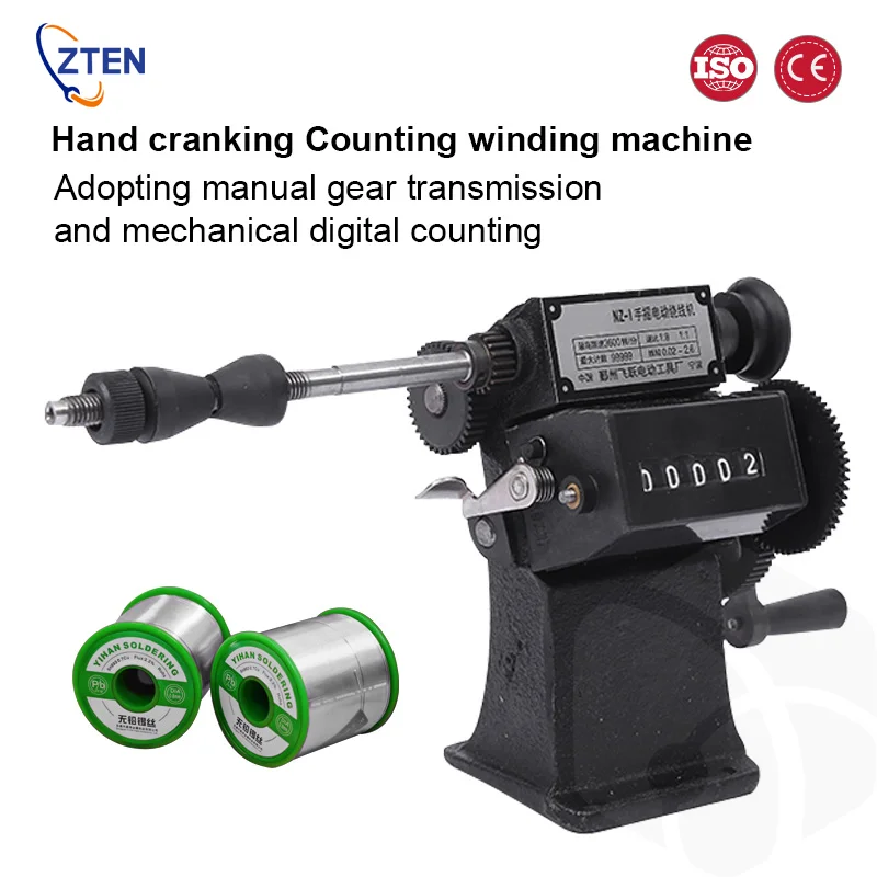 Small Winding Machine NZ-1 Hand Cranked Winding Machine Coil Leap Winding Machine Mechanical Counting Winding Tool
Small Winding Machine NZ-1 Hand Cranked Winding Machine Coil Leap Winding Machine Mechanical Counting Winding Tool