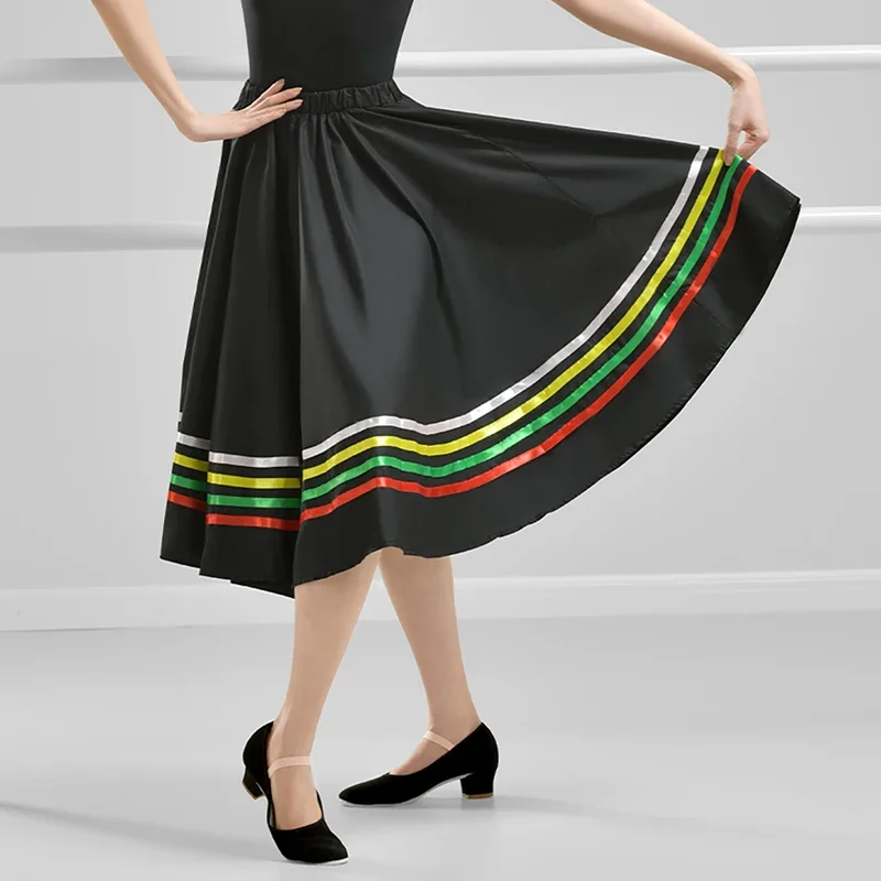 Женская балетная юбка, черная юбка с персонажем, эластичный пояс, танцевальная юбка, юбка для выступления на сцене, танцевальный костюм для взрослых
Женская балетная юбка, черная юбка с персонажем, эластичный пояс, танцевальная юбка, юбка для выступления на сцене, танцевальный костюм для взрослых