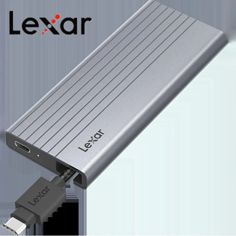 Original Lexar E300 M.2 SSD Enclosure USB 3.2 Gen 2 Type C Mobile External Hard Disk Case for 2230 / 2242 / 2260 / 2280 NVMe SSD
Original Lexar E300 M.2 SSD Enclosure USB 3.2 Gen 2 Type C Mobile External Hard Disk Case for 2230 / 2242 / 2260 / 2280 NVMe SSD