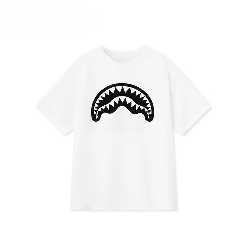 2025 Summer European and American Pure Cotton Printed Short-sleeved T-shirt Men's and Women's American Loose Casual Tops
2025 Summer European and American Pure Cotton Printed Short-sleeved T-shirt Men's and Women's American Loose Casual Tops