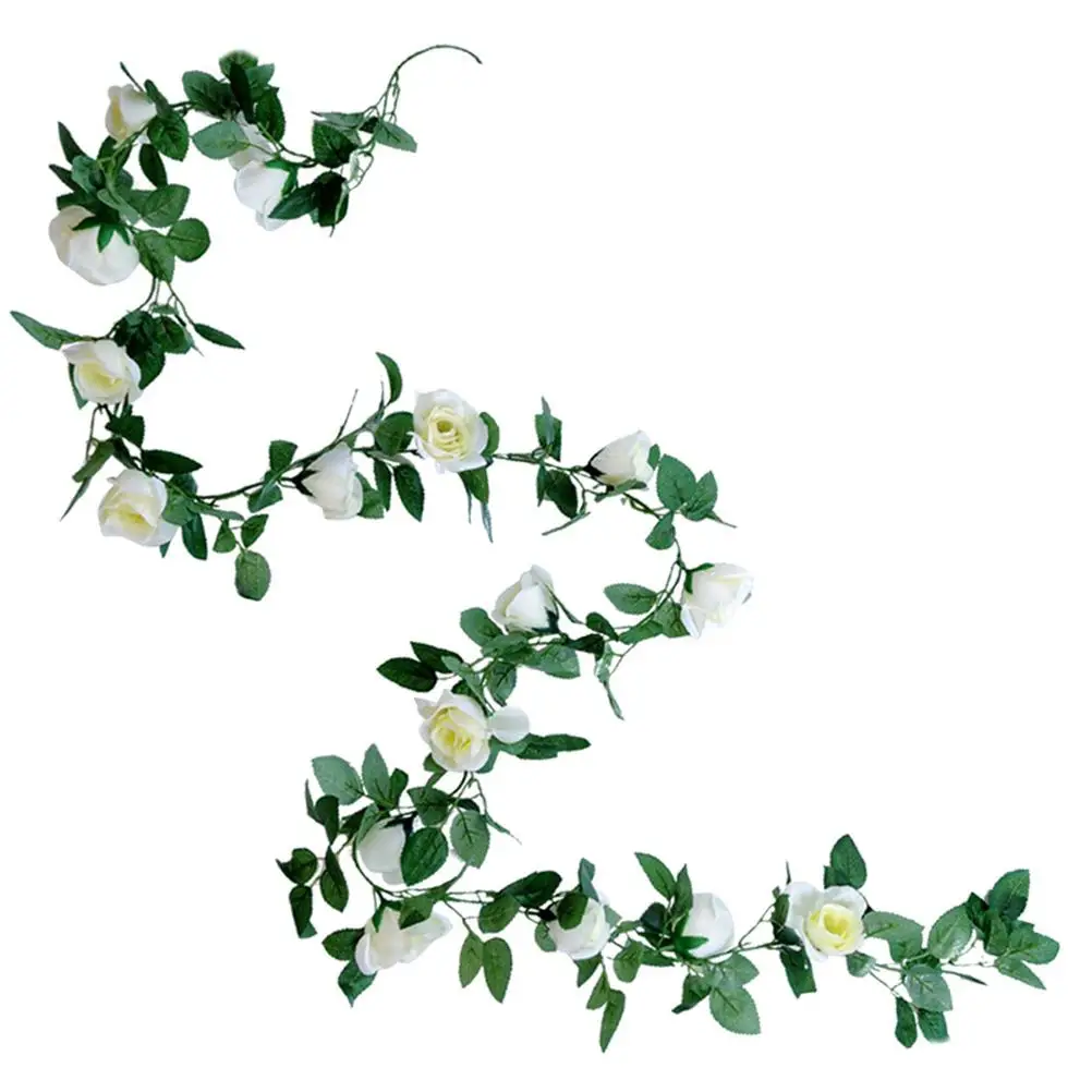 Artificial Rose Rattan Decor Indoor Outdoor Wedding PartyDecoration Rattan Photography Props Flower Branch Home Accessories
Artificial Rose Rattan Decor Indoor Outdoor Wedding PartyDecoration Rattan Photography Props Flower Branch Home Accessories