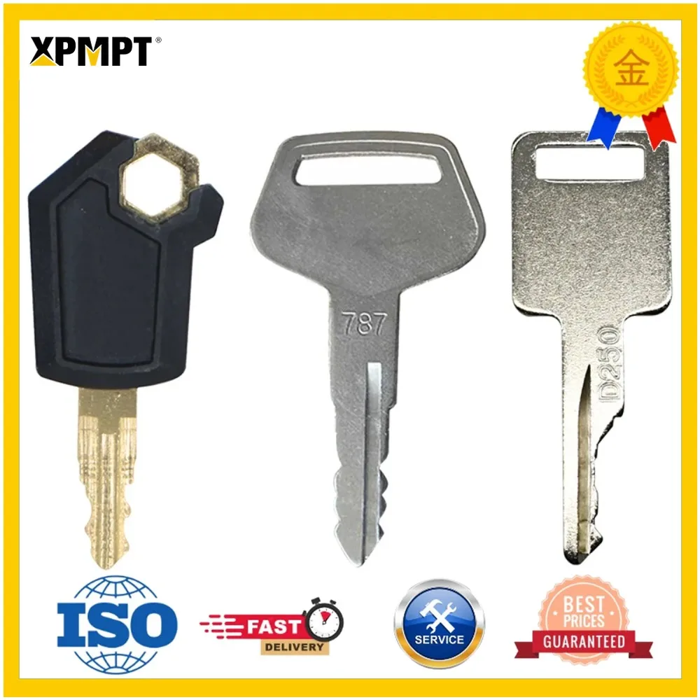 3PCS Construction Heavy Equipment Ignition Keys Set 787 5P-8500 D250 For Komatsu Equipment For CAT
3PCS Construction Heavy Equipment Ignition Keys Set 787 5P-8500 D250 For Komatsu Equipment For CAT