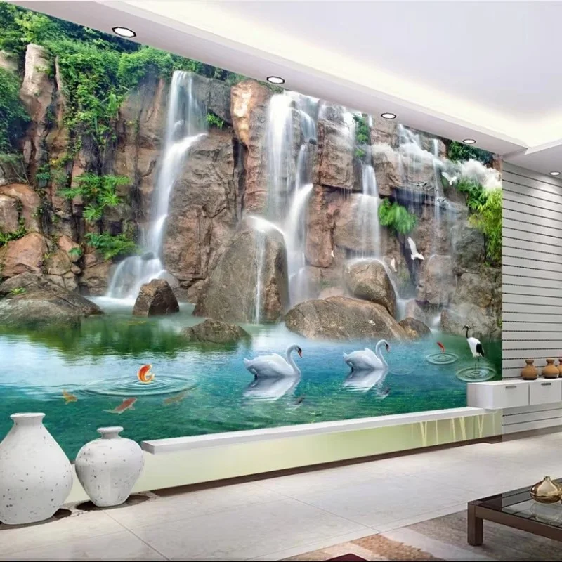 Пользовательские обои 3d фотообои в китайском стиле водопад вода и богатство ТВ фон гостиная спальня обои домашний декор
Пользовательские обои 3d фотообои в китайском стиле водопад вода и богатство ТВ фон гостиная спальня обои домашний декор