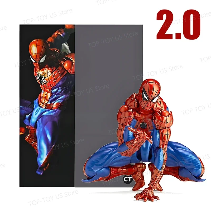 В наличии Ct Toys Фигурка Человека-паука 2.0 (удивительный стиль Yamaguchi и Mafex) Аниме-модель агента Venom в наличии
В наличии Ct Toys Фигурка Человека-паука 2.0 (удивительный стиль Yamaguchi и Mafex) Аниме-модель агента Venom в наличии